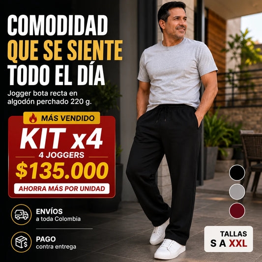JOGGER BOTA RECTA